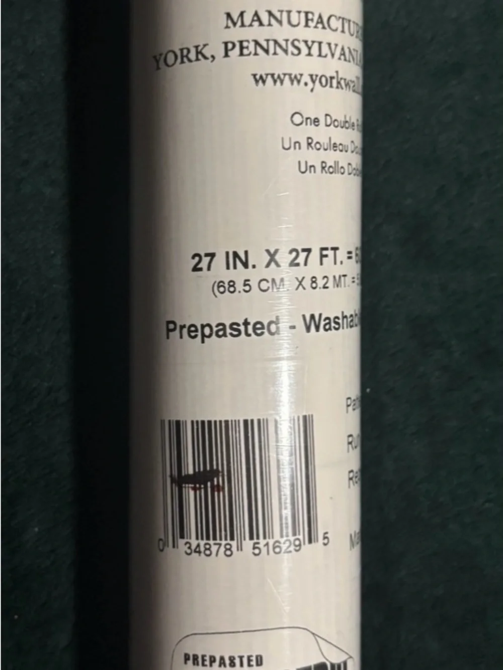 Carey Lind 1 Double Roll Coastal Calm Wallpaper CM3302 27” X 27’ = 60.8 Sq Ft
